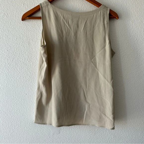 EILEEN FISHER Silk Tank Top Petites - Picture 3 of 5